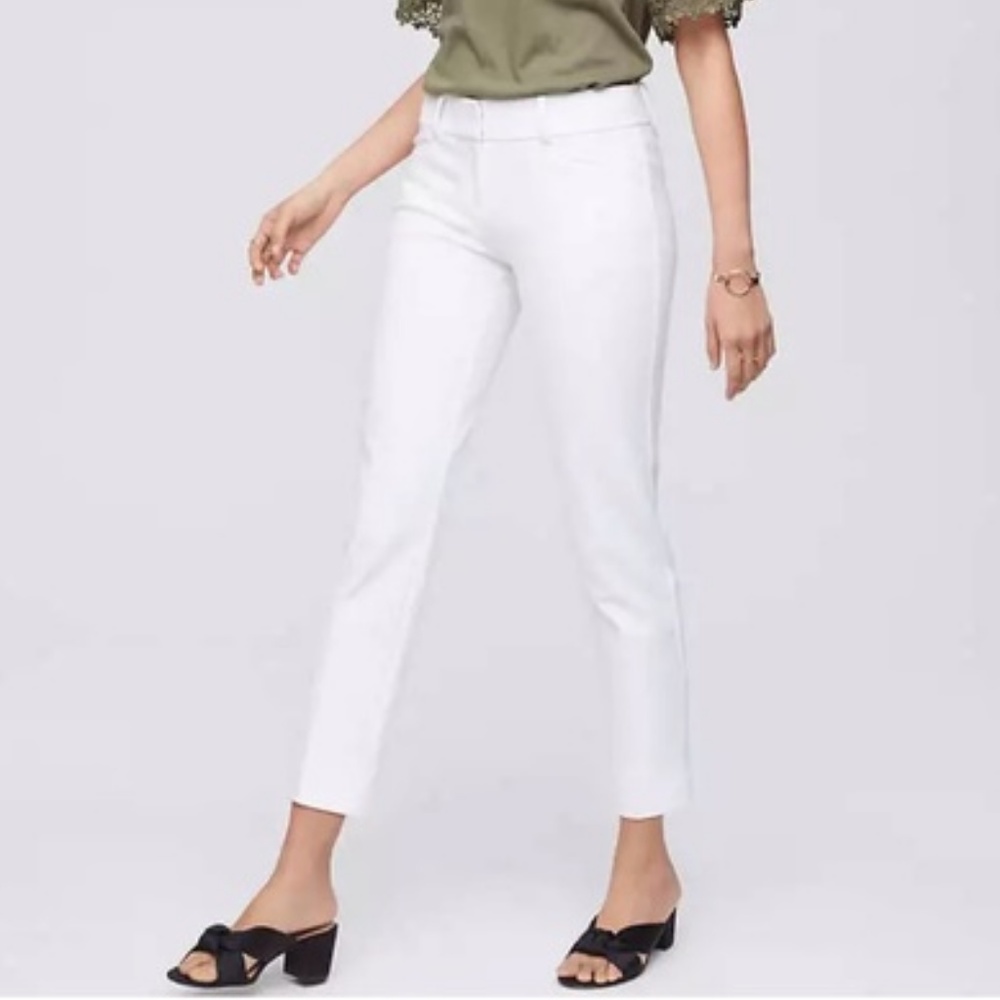 LOFT Riviera Pants Marisa Cropped Work 18P 18W